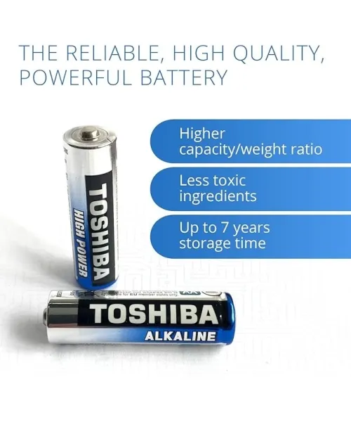 Set 4 baterii TOSHIBA R3 / AAA Alkaline HIGH POWER