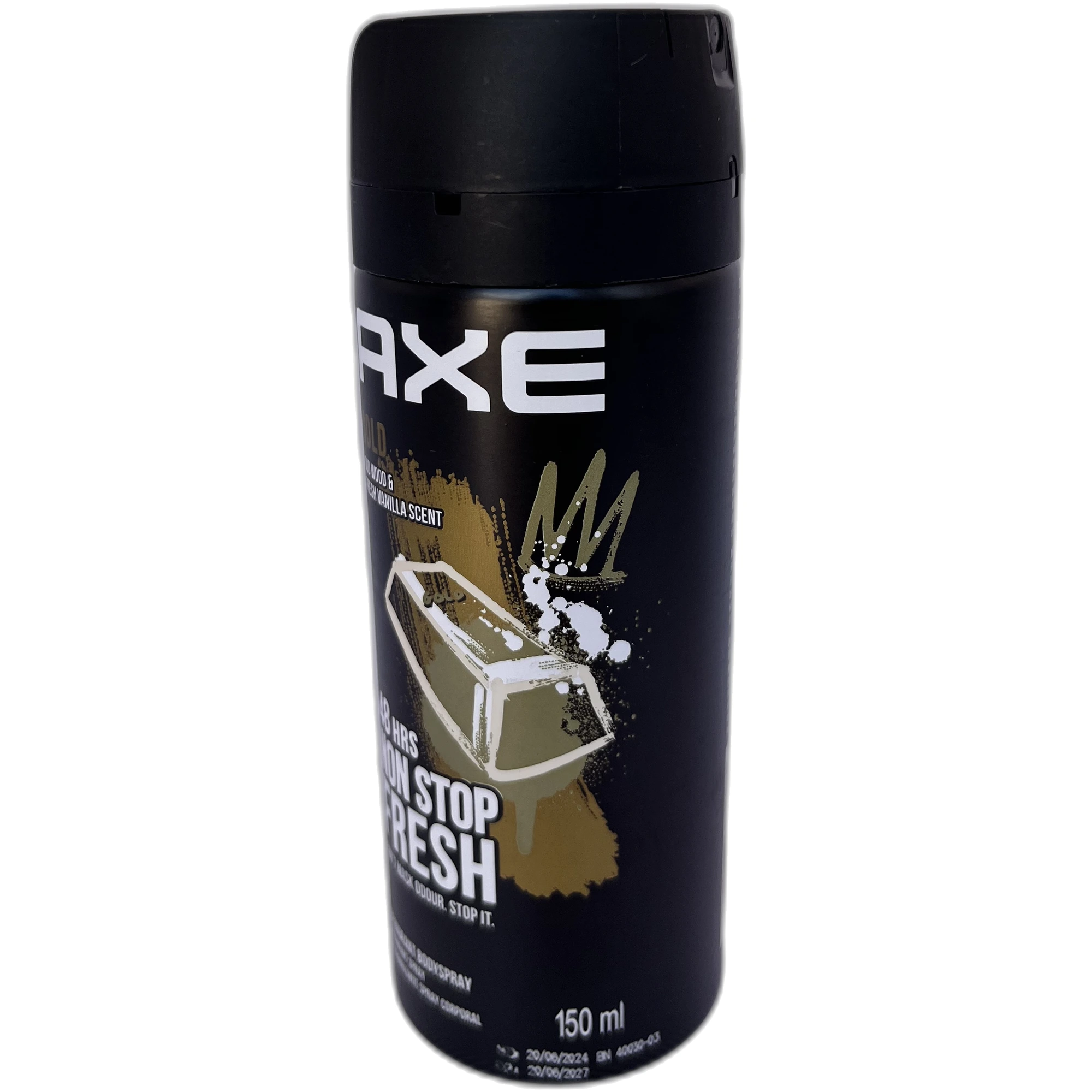AXE Gold – Oud Wood & Fresh Vanilla – Deodorant bodyspray 150 ml