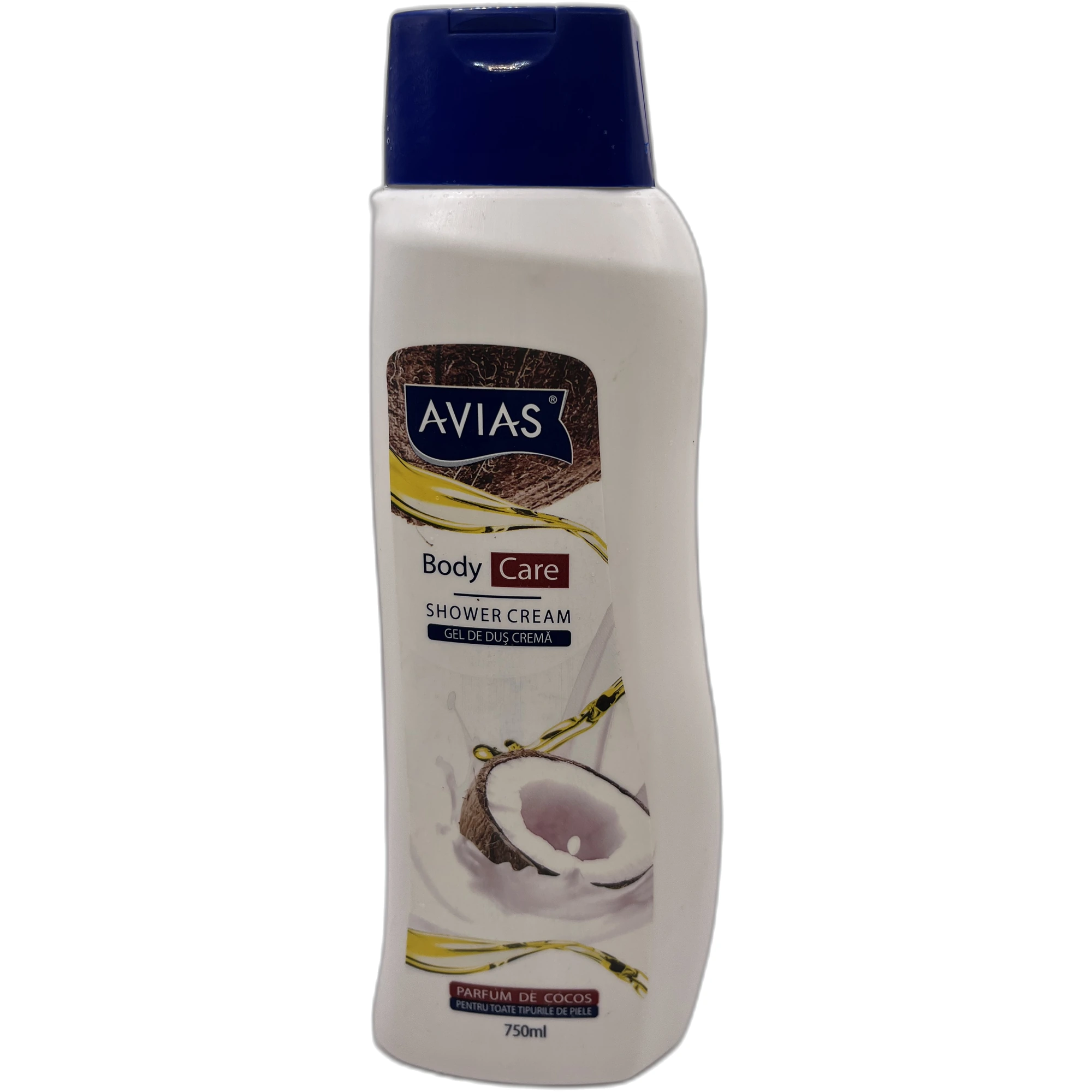 Gel de Duș Cremă Avias Body Care Cocos 750 ml