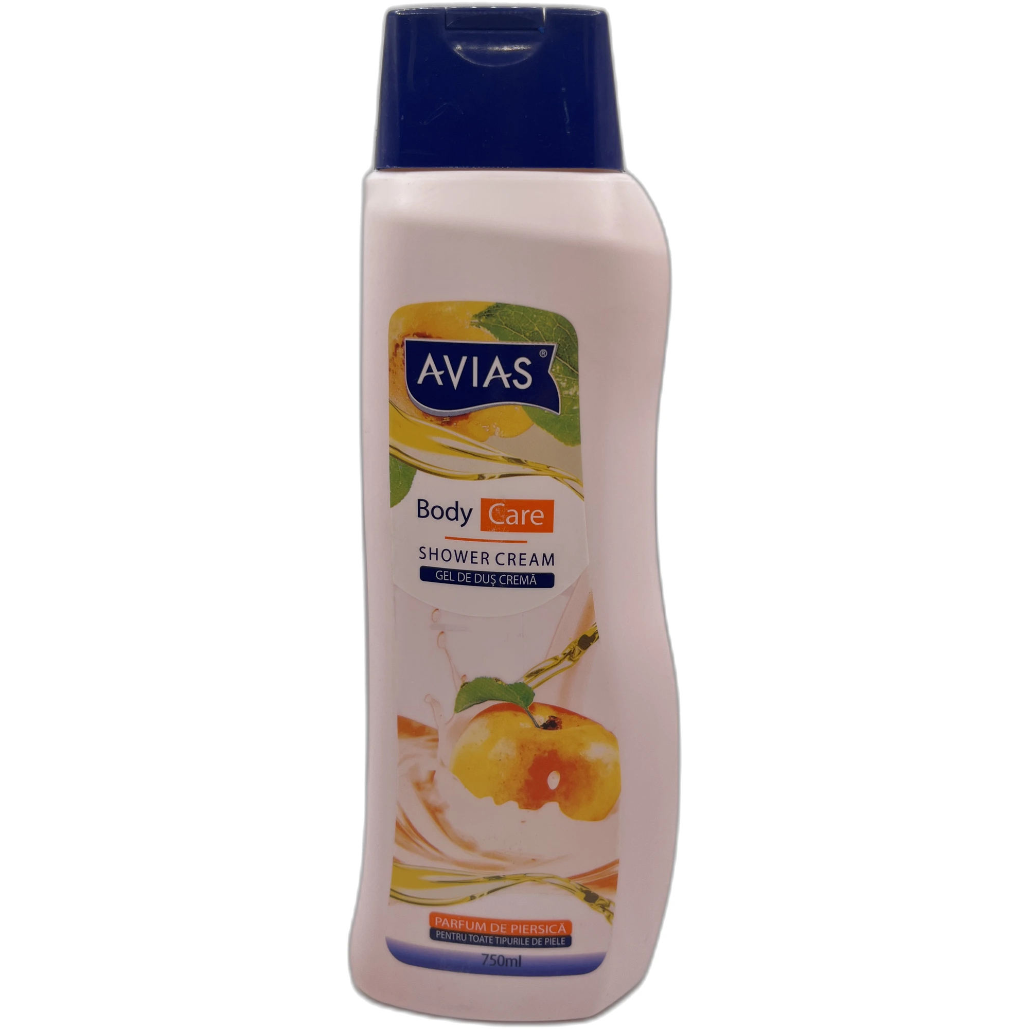 Gel de Duș Cremă Avias Body Care Piersică 750 ml