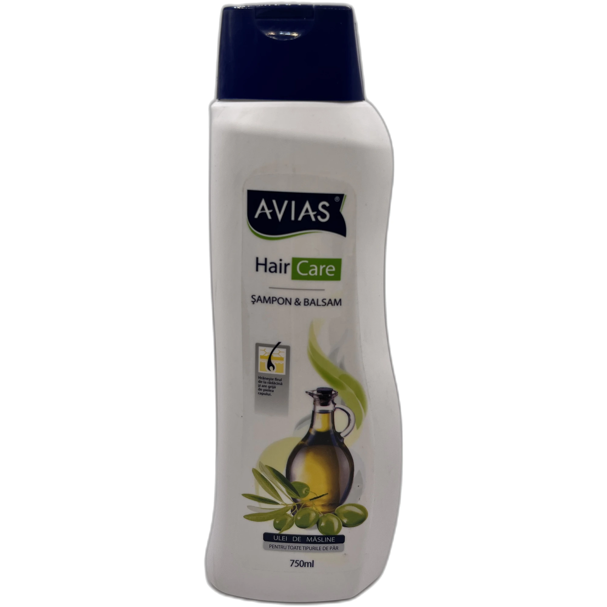 Șampon & Balsam Avias Hair Care Ulei de Măsline 750 ml