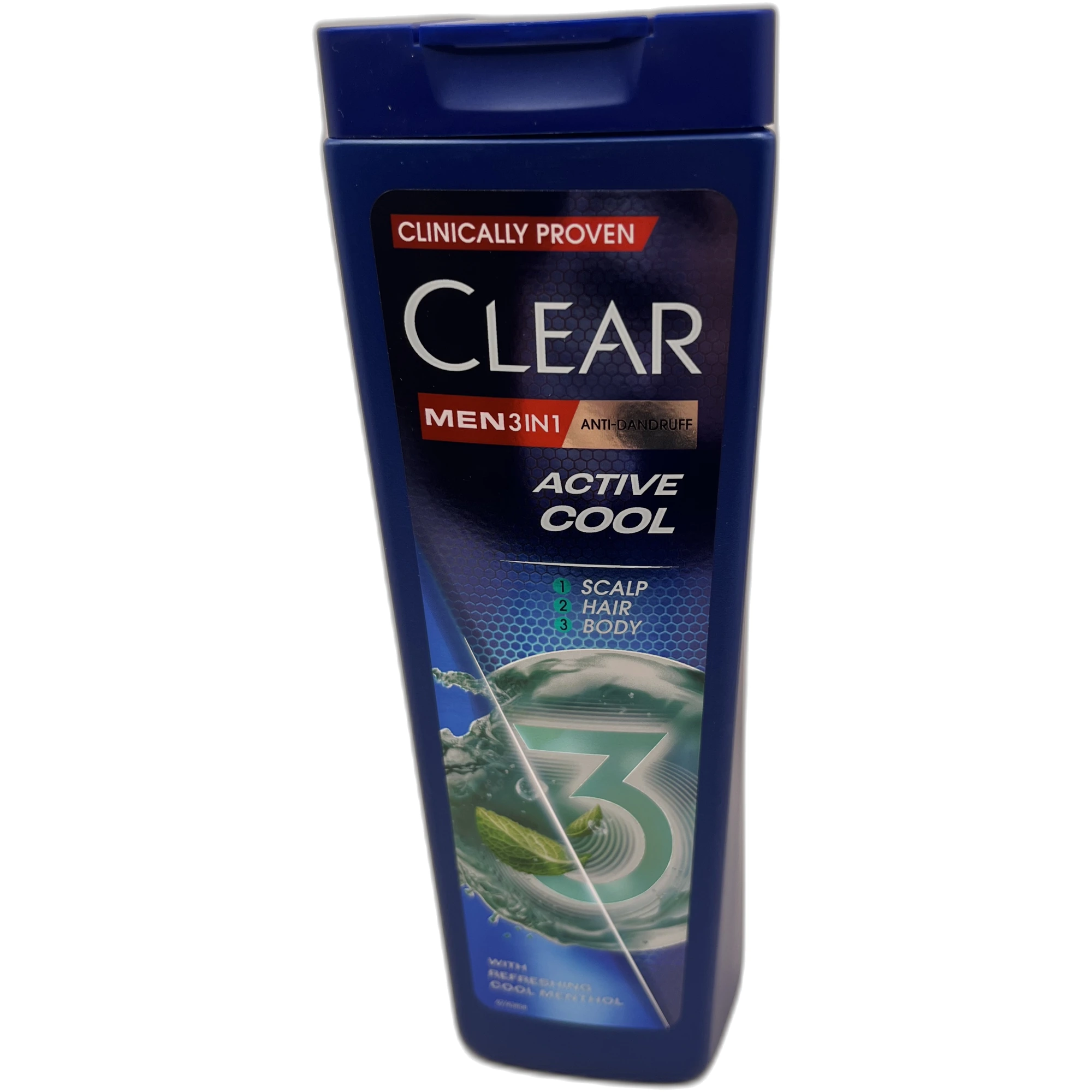 Șampon Clear Men 3in1 Active Cool 360 ml
