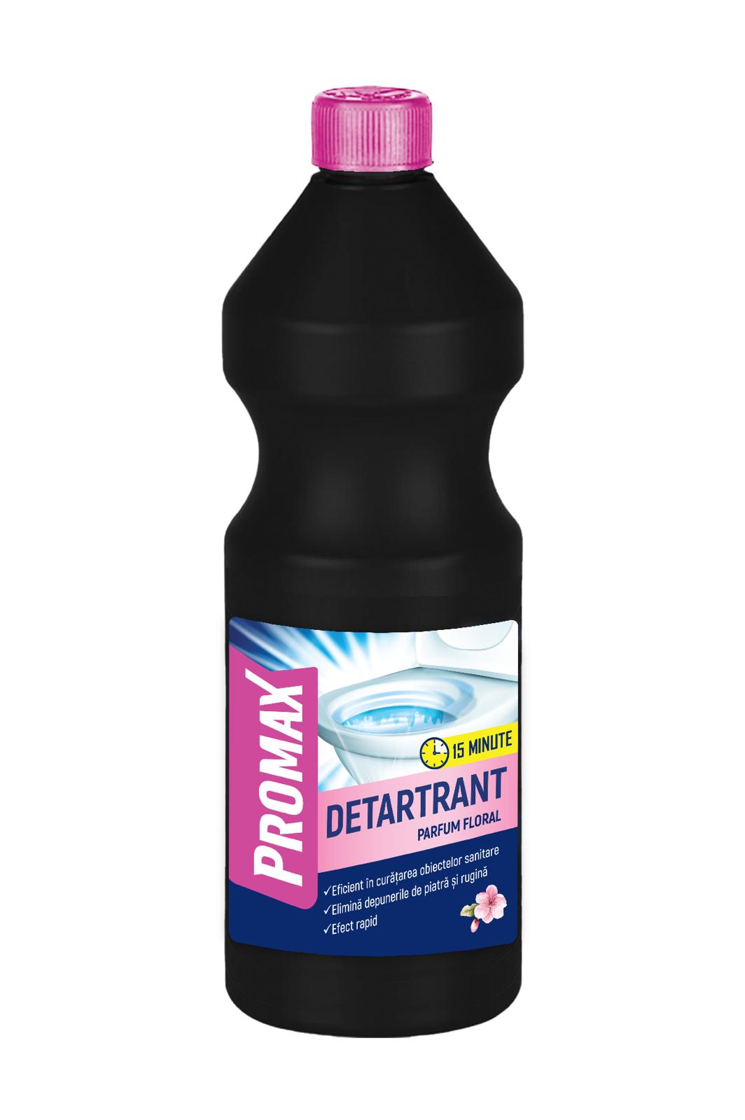 Detartrant WC Promax cu parfum floral, 1L