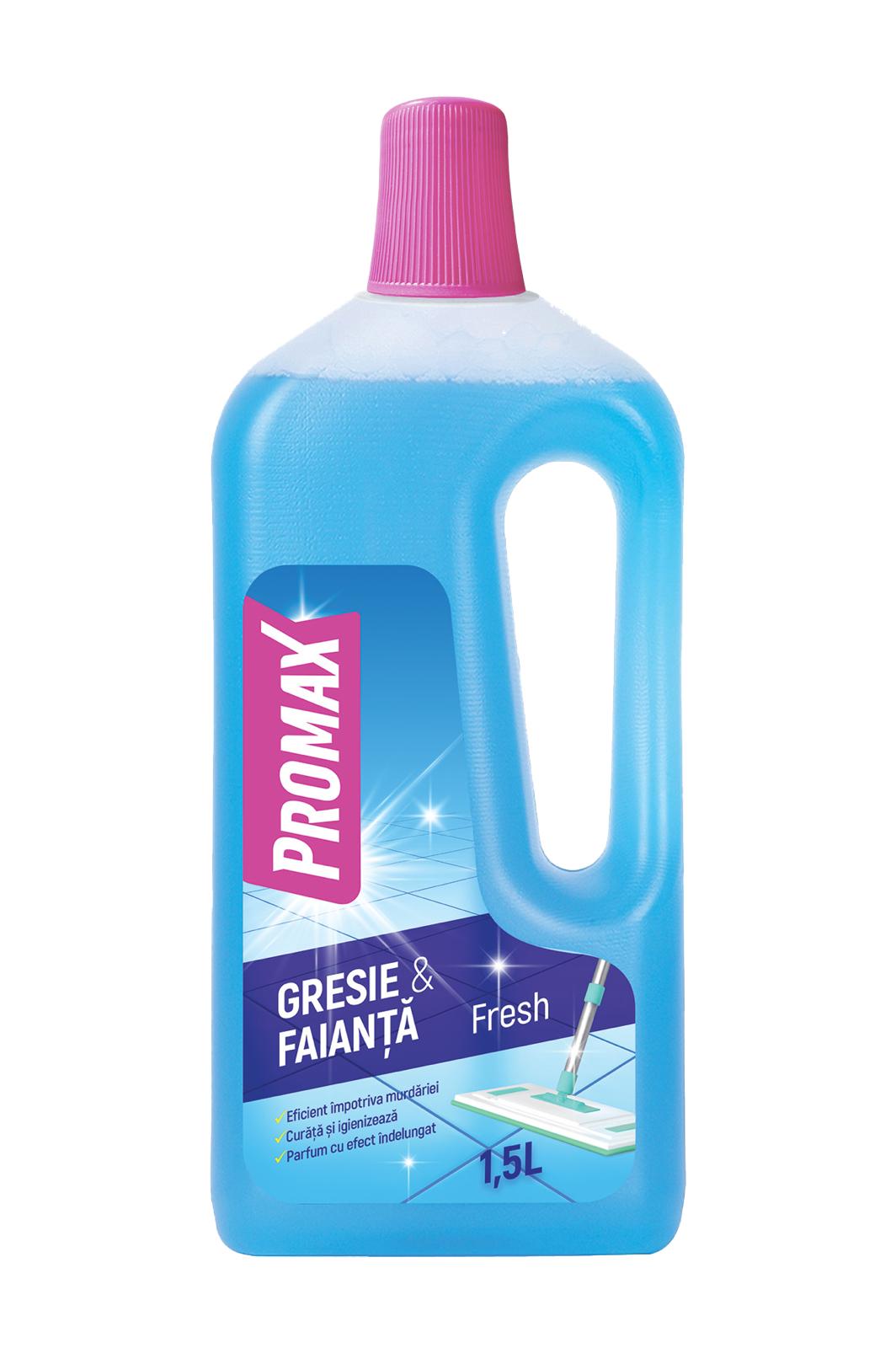 Solutie Gresie si Faianta Promax Fresh, 1.5L