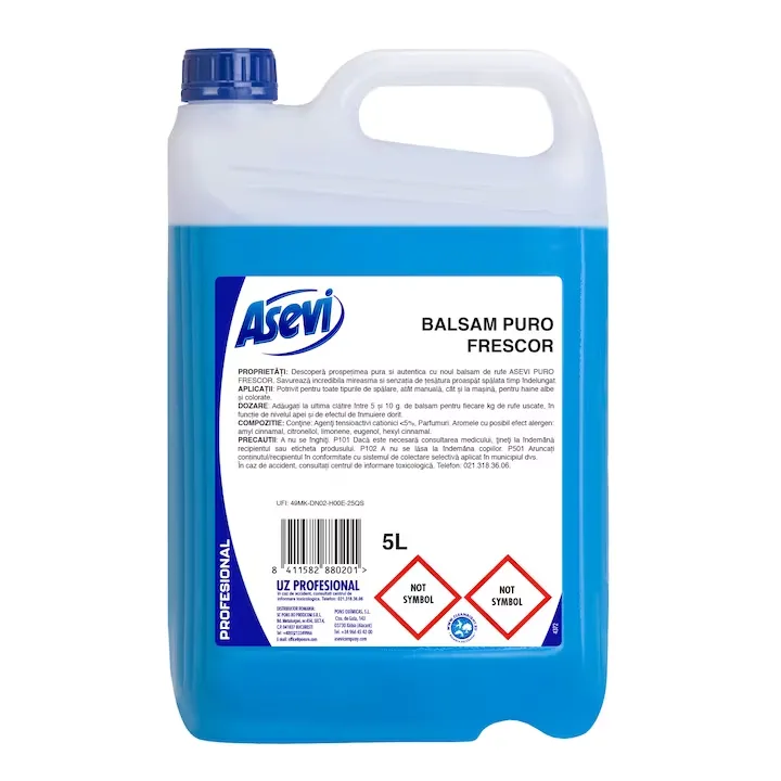 Balsam de rufe Asevi Profesional Puro Frescor, 5L